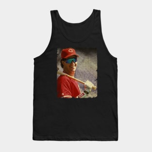 Paul O'Neill in Cincinnati Reds Tank Top